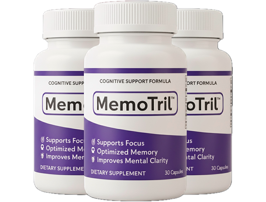 MemoTril 3 bottles